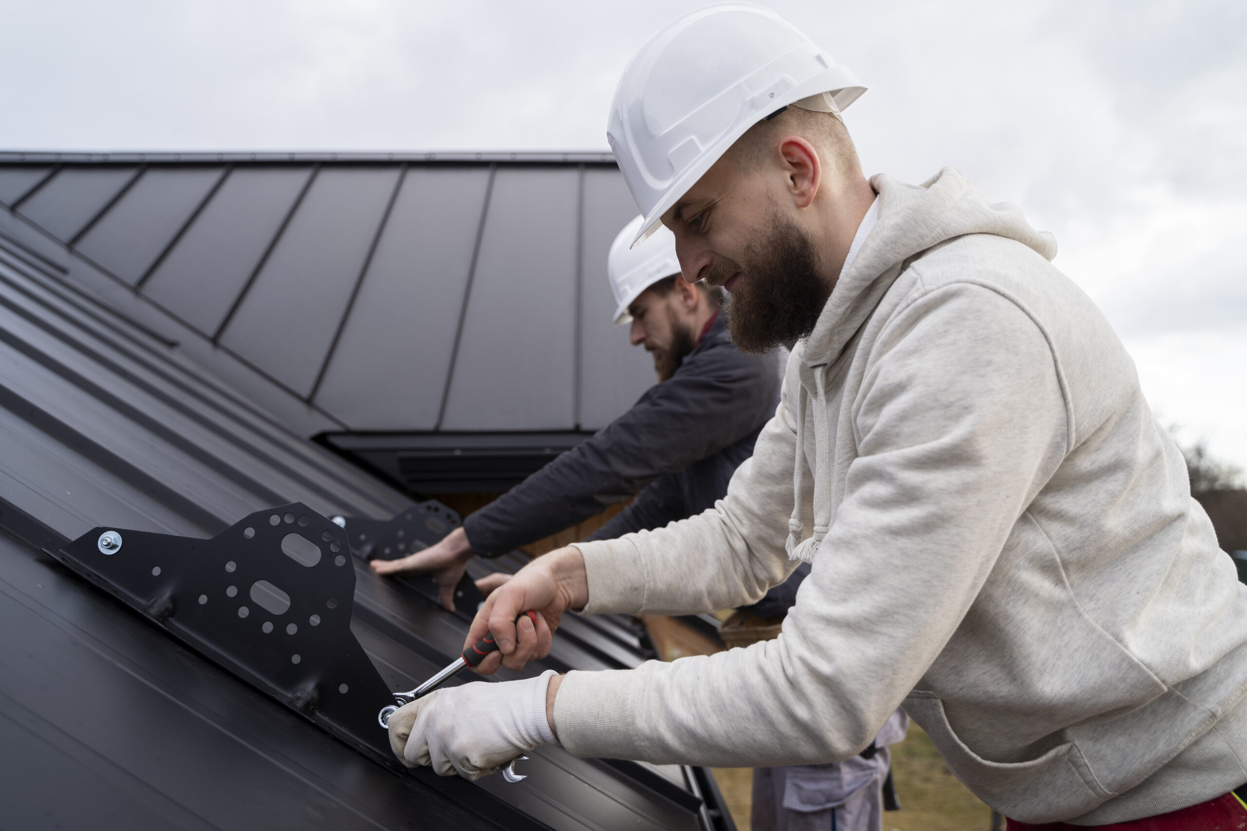 Roof leak repair specialist tracing water entry point in Pasadena CA